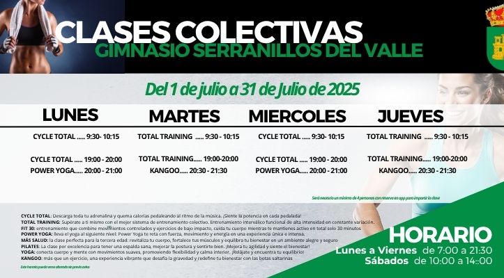 💪  Colectivas Julio de 2025